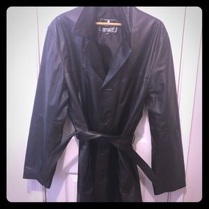 Men’s Leather Coat